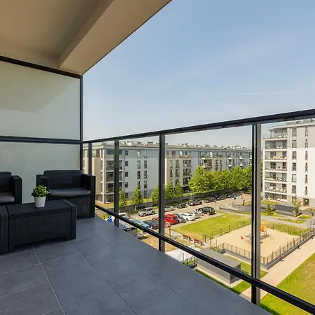 Ursus Sunny Studio For 4 Guests With Parking & Balcony By Noclegi Renters Warsaw Exterior photo