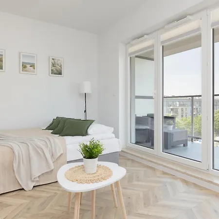 Ursus Sunny Studio For 4 Guests With Parking & Balcony By Noclegi Renters Warsaw Exterior photo